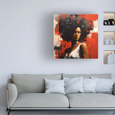 «Colorful Model 8 on Canvas» par Ray Heere, reproduction