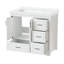 Armoire de meuble-lavabo 36 po avec lavabo simple en céramique 36 po