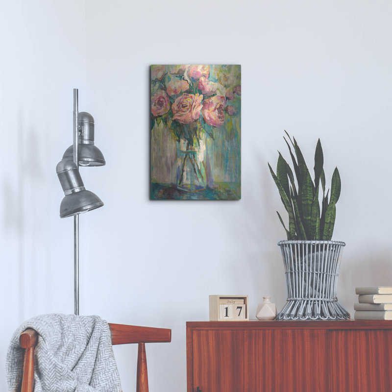 " Peony Play " by Jeanette Vertentes, 24" H x 16" W