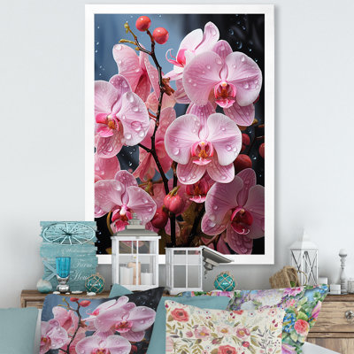 " Pink Orchids Pink Orchids Neon Fusion II "
