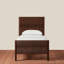 Textura Bed in Dark Brown-525729775