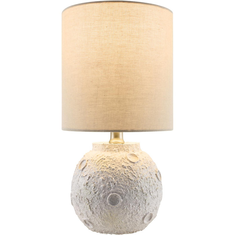 Ensemble de lampe de table Rapollo, Crème, crème