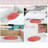 Dobrinsky 100% Cotton Bath Rug and Contour Mat, Machine Washable, Quick Dry, Absorbent - 4 Piece Set-330906330