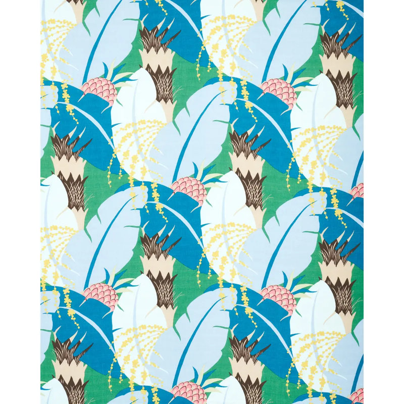Ananas Fabric, Peacock
