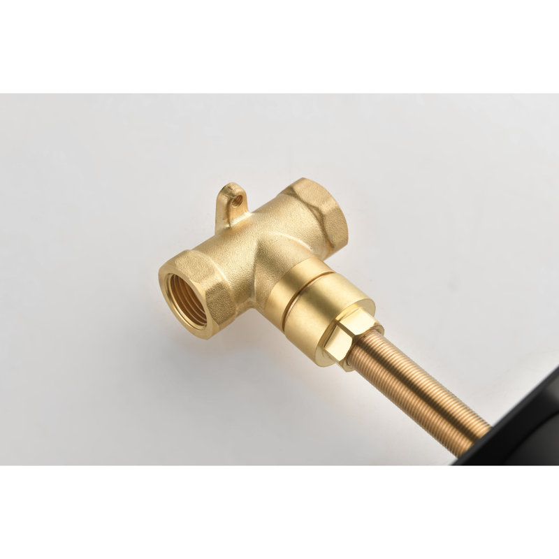 Garniture de douche 3/4 "à contrôle de volume - poignée en laiton pour une précision précise du corps du robinet