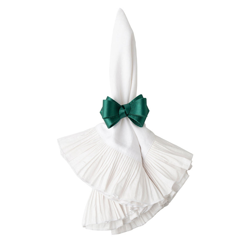 Tuxedo Napkin Ring, Green