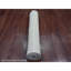 Tapis oriental 2 pi 10 po x 4 pi 10 po blanc uni, motif uni uni, en laine Ghazni filée à la main, luxuriante et moelleuse