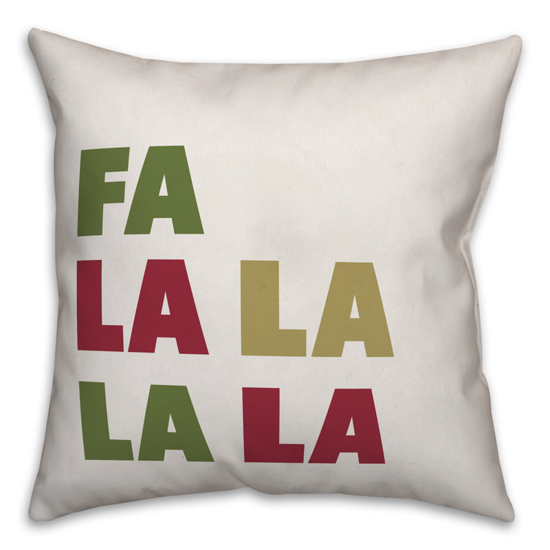 Reversible Throw Pillow, Green/Pink
