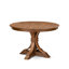 Ensemble de salle à manger 7 pièces comprenant une table moderne et 6 chaises de salle à manger en lin gris avec dossier haut, noyer antique-896356245-882708772