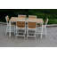 SoHo Teak Aluminum Outdoor Counter Height Side Chair-170776845