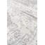 Tapis abstrait gris / blanc tissé à la main 8 pi 1 po x 10 pi 1 po Adra