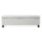 Elegant Grey Storage Bench With Lid And Design Modern Button- Pattern Space