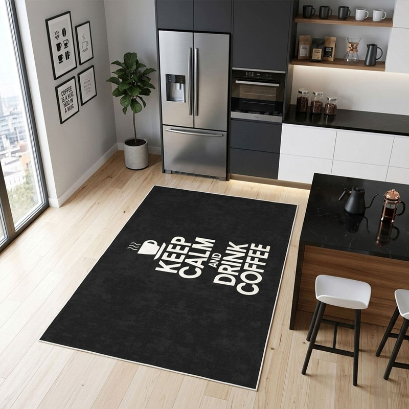 Luxurious 3D Printed Area Rug, 4.6 x 7.2 Feet, 100% Polyester | 650 g/m², 0.3 in Pile Height | Non-Slip PVC Dot Underside, Machine Washable | Ideal for Living Room, Bedroom & Home Décor | Durable & Stylish Design