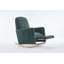 Fabric Nursery Rocking Chair With Adjustable Footrest-549197512