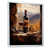 White Floater Framed