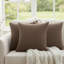 Pack Of 1 Corduroy Square Scatter Cushion Cover