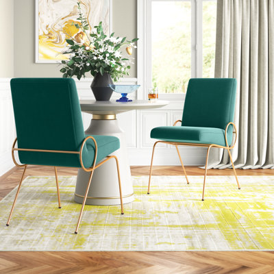 Neve Velvet Side Chair