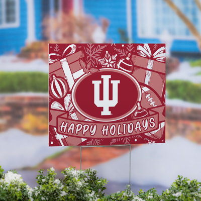 Enseigne de cour de l'Université Indiana, fête