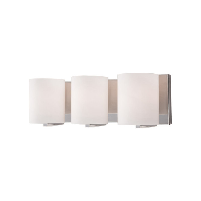 Barre d'éclairage de salle de bain 3 lumières Bridgewater, Chrome