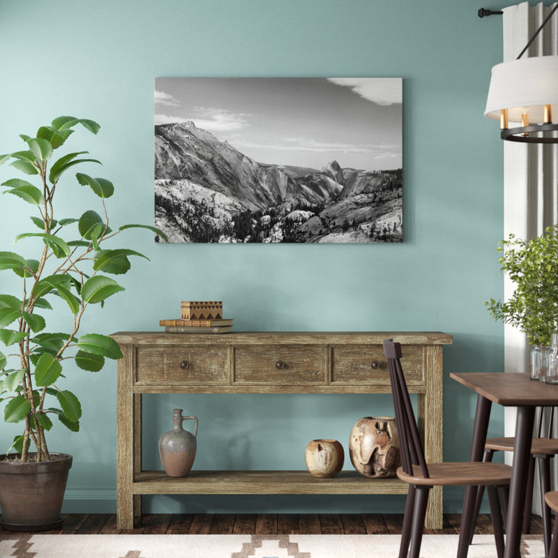 Yosemite III 1 Piece Wall Art on Canvas, 81cm H x 122cm W x 3.8cm D