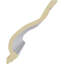 Moulure couronnée Medea H 8 3/4 po x P 7 1/4 po x P 11 1/4 po x L 94 1/2 po