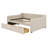 Full Upholstered Tufted Daybed with 2 Drawers