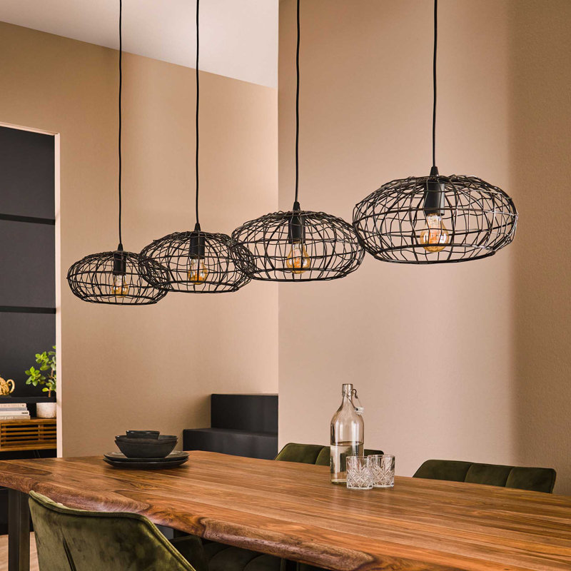 Ishee 4 - Light Metal Sphere Pendant