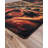 Toslon Abstract Red/Black Area Rug-22261628
