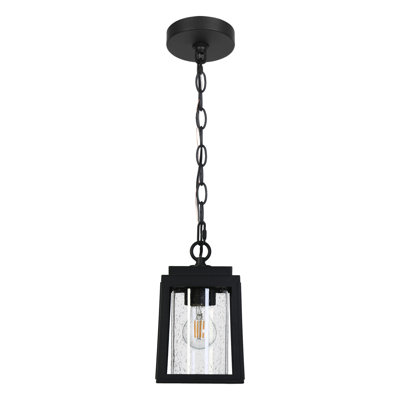 Luminaire suspendu d'extérieur moderne 1 lumière