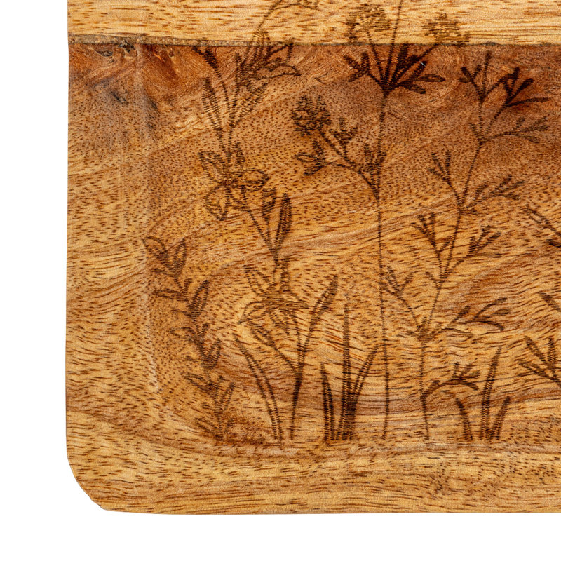 Millwood Pines Belsan Wood Tray
