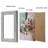 Janaria Gray Solid Wood Picture Frame - Set of 4