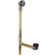 17 ga. Tip-Toe Bathtub Leg Drain Assembly with Patented Deep Soak Overflow on Ball Joint