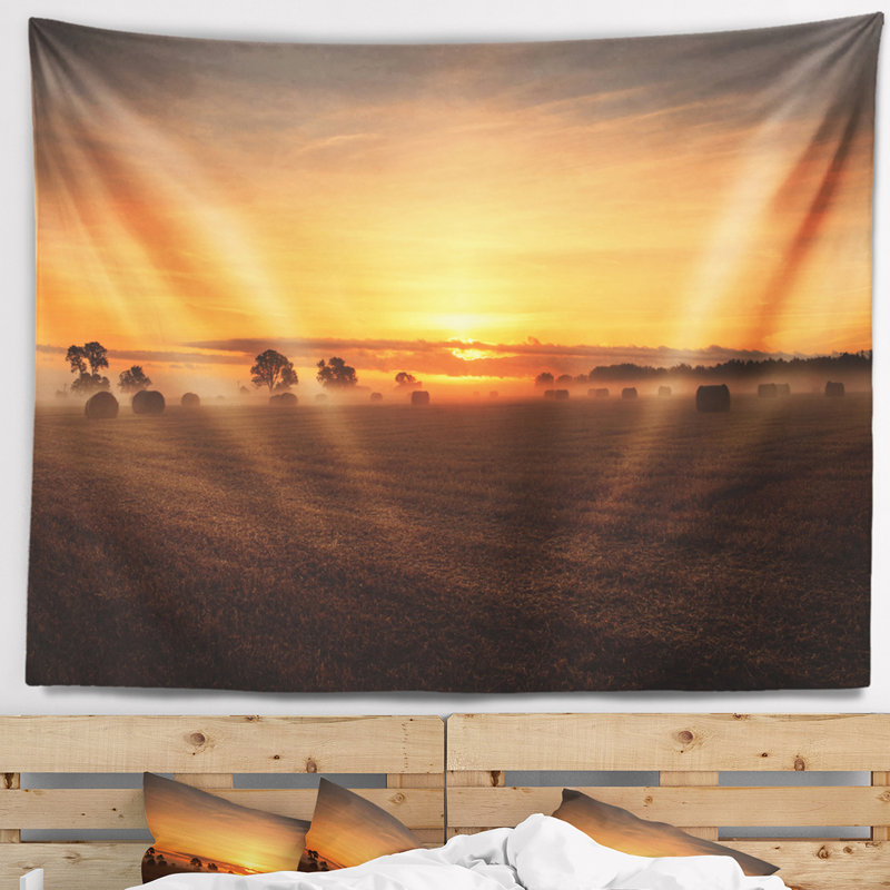Polyester Tapestry, 50" H x 60" W