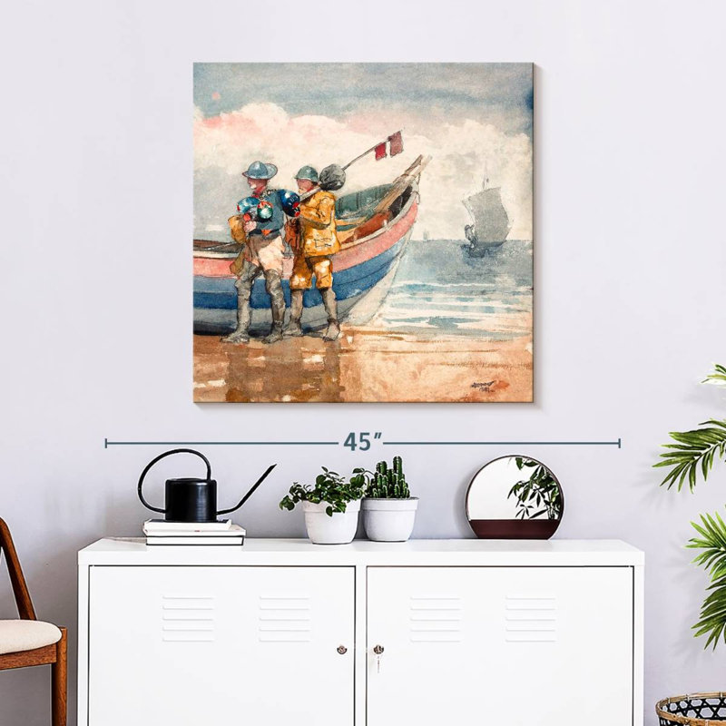 Le retour de Tynemouth, 30" H x 30" W