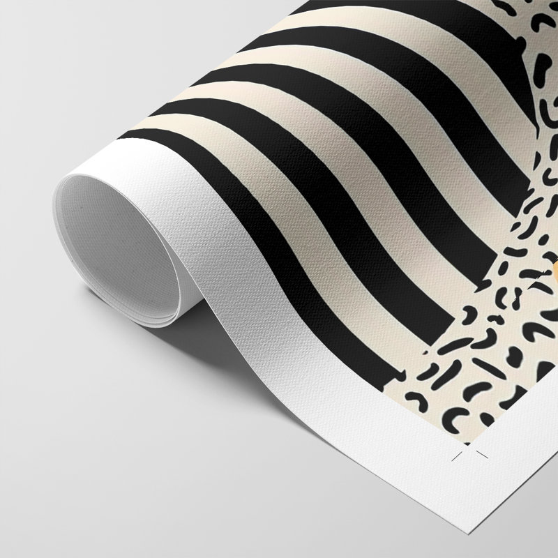 Modern Memphis I - Impression sur toile seulement - NON-CADRE, H 18 po x l 12 po