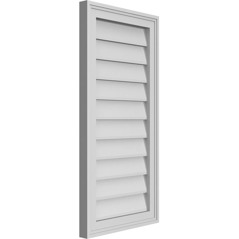Cadre en brique, brun clair apprêté, H 32 po x l 16 po x P 1,5 po
