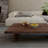 Nut-brown Solid Wood Rectangular Coffee Table-1945085440
