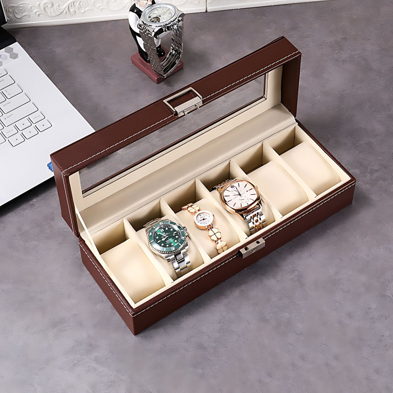 Boîte à montre +