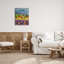 Conception d'art sur toile Stupell Industries Lavender Field Landscape par Valery Rybakow-91306919-91306916