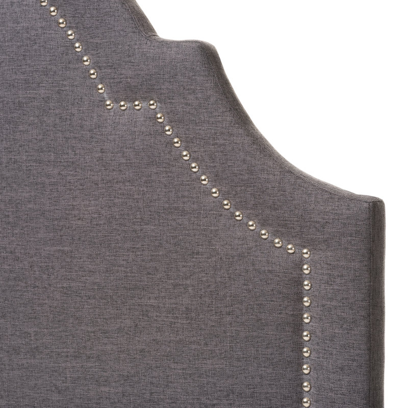 Michelly Upholstered Headboard, Dark Gray