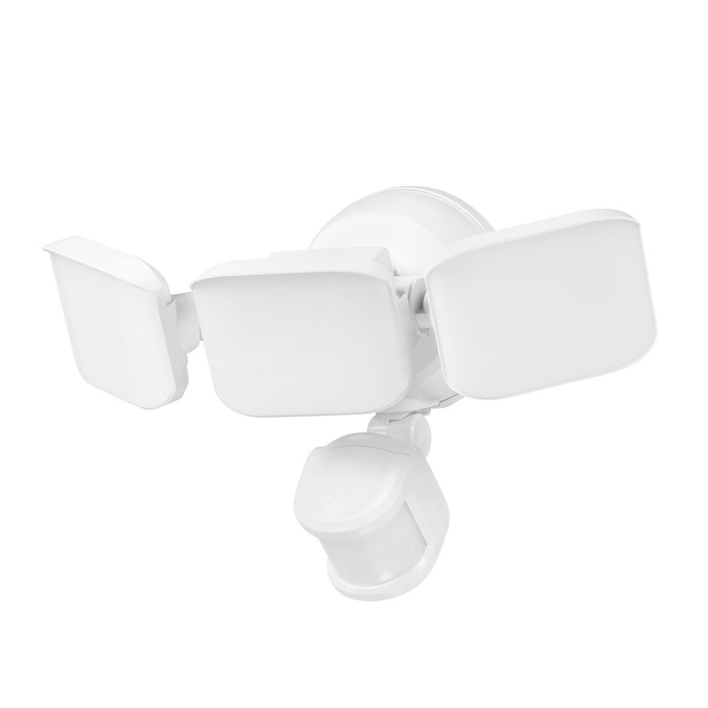 Security Lighting 3 - Head Batteries Outdoor Security
