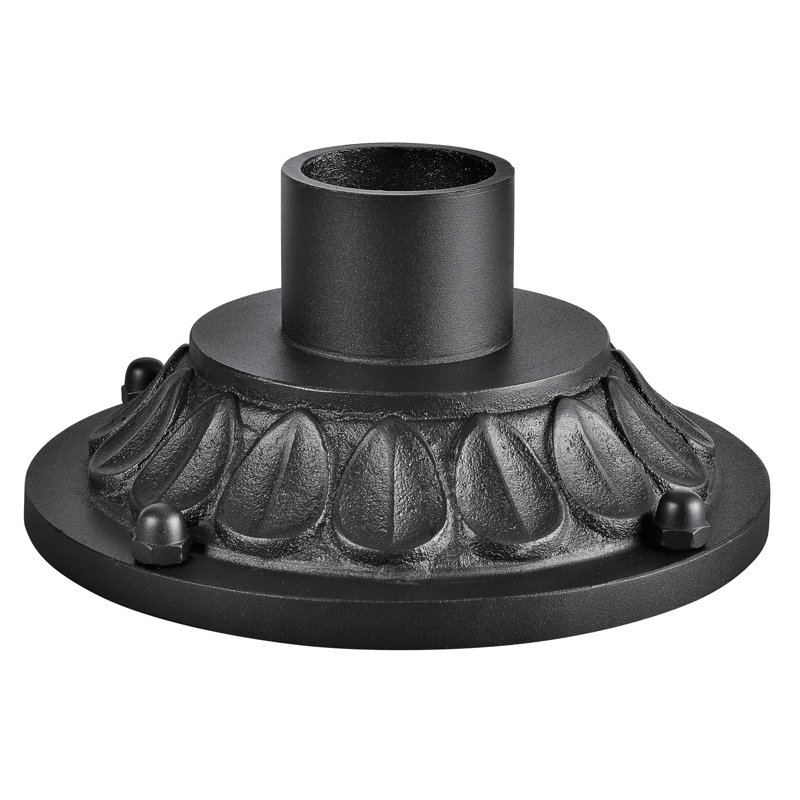 Sessoms Pier Mount Base, Textured Black