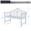 Banc de jardin en bois Ahana-2048401387