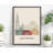 Antwerp Illustration World Cities Belgium Travel - Unframed Illustration-701892859