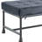 Brantley Upholstered Bench in Gray