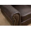 Fauteuil club en cuir fleur 44 po Finlea