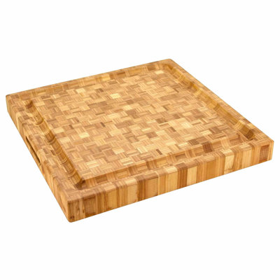 Pro Board End-Grain Bamboo Carving Board