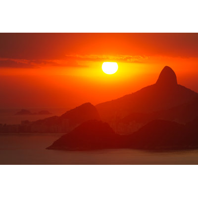 Sunset at Rio de Janeiro