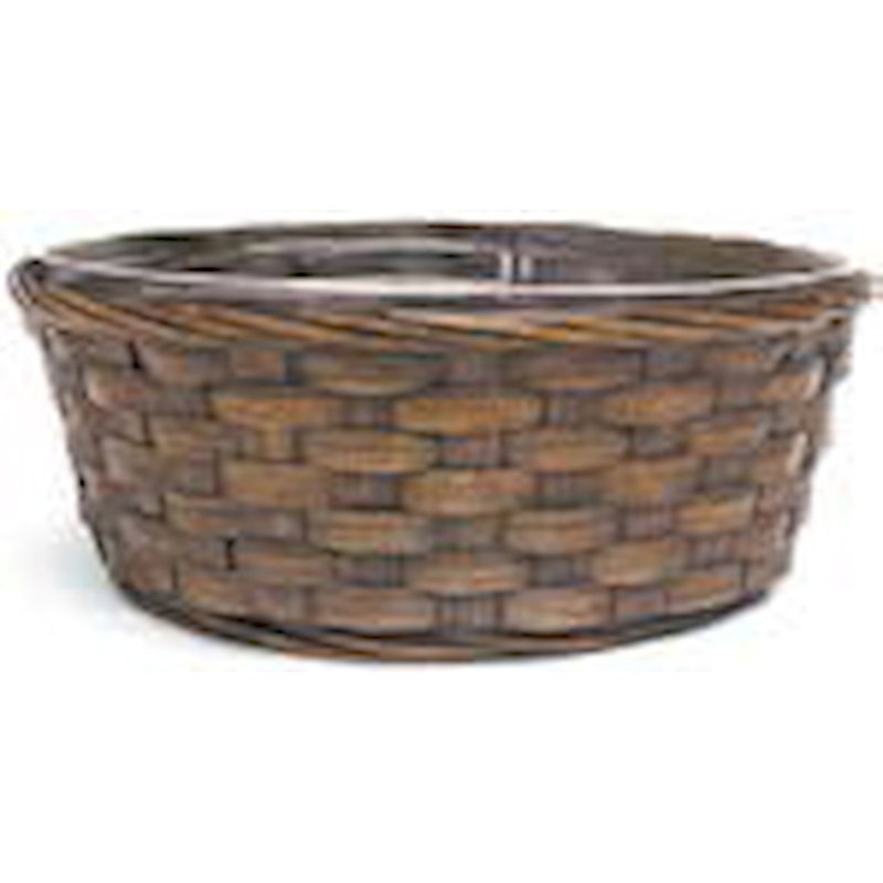 August Grove® Wicker Box, 4" H x 10" W x 10" D