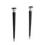 Pieds de table Kathryn® octogonaux en argile réfractaire / laiton doré français-125075948-125075951